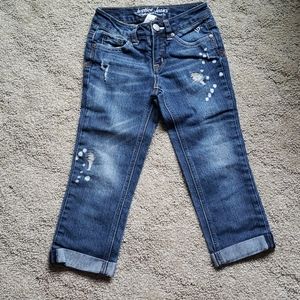 Girls size 8 slim Justice capris